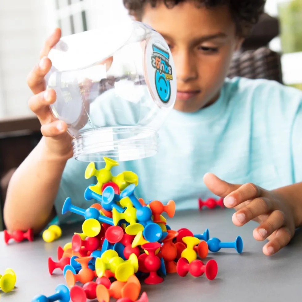 Rakennekuplat Squigz mini 75 osaa