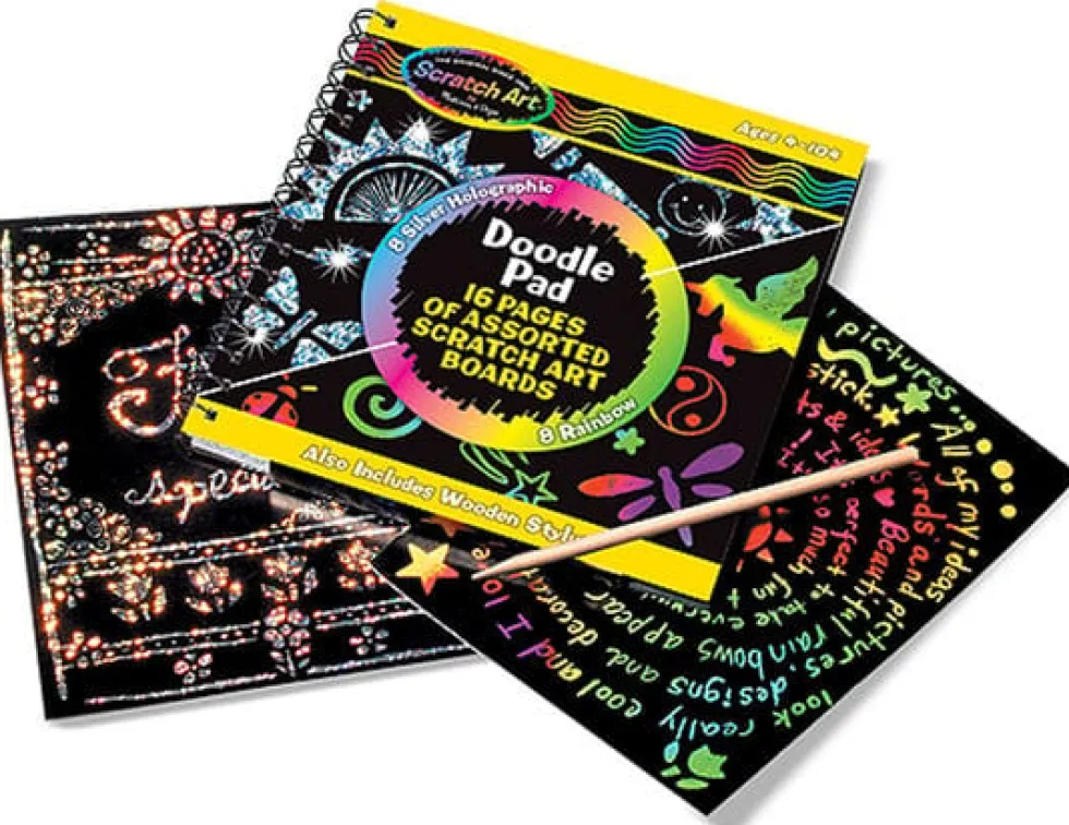 Scratch Art - Raaputustaidevihko
