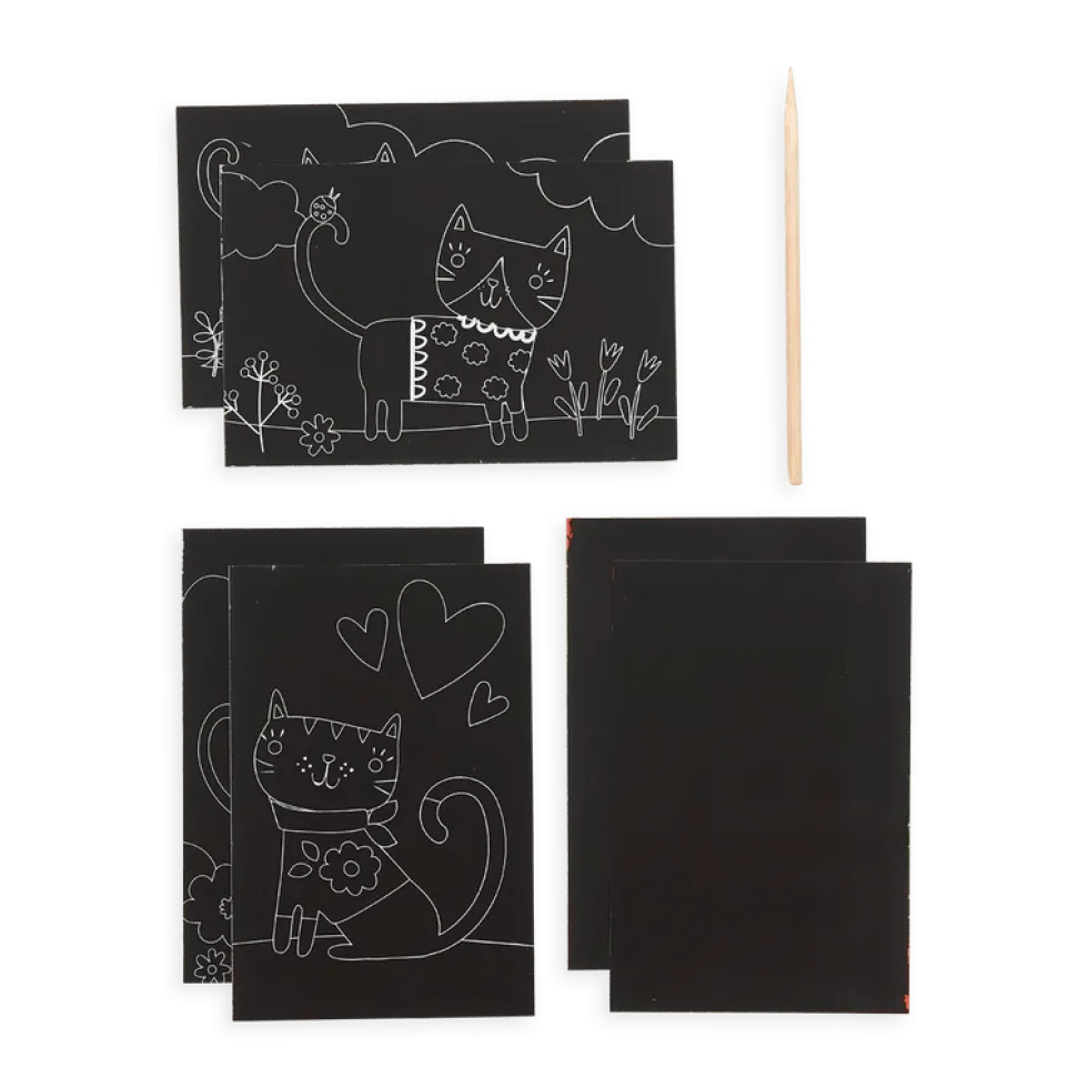 Scratch & Scribble, mini - Suloiset kissat
