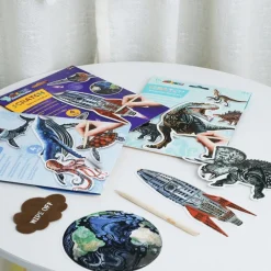 Scratch-tarrat – Dinosaurukset, 4 kpl