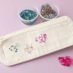 Sequin Clay 3 x 60 g – Lila & pinkki