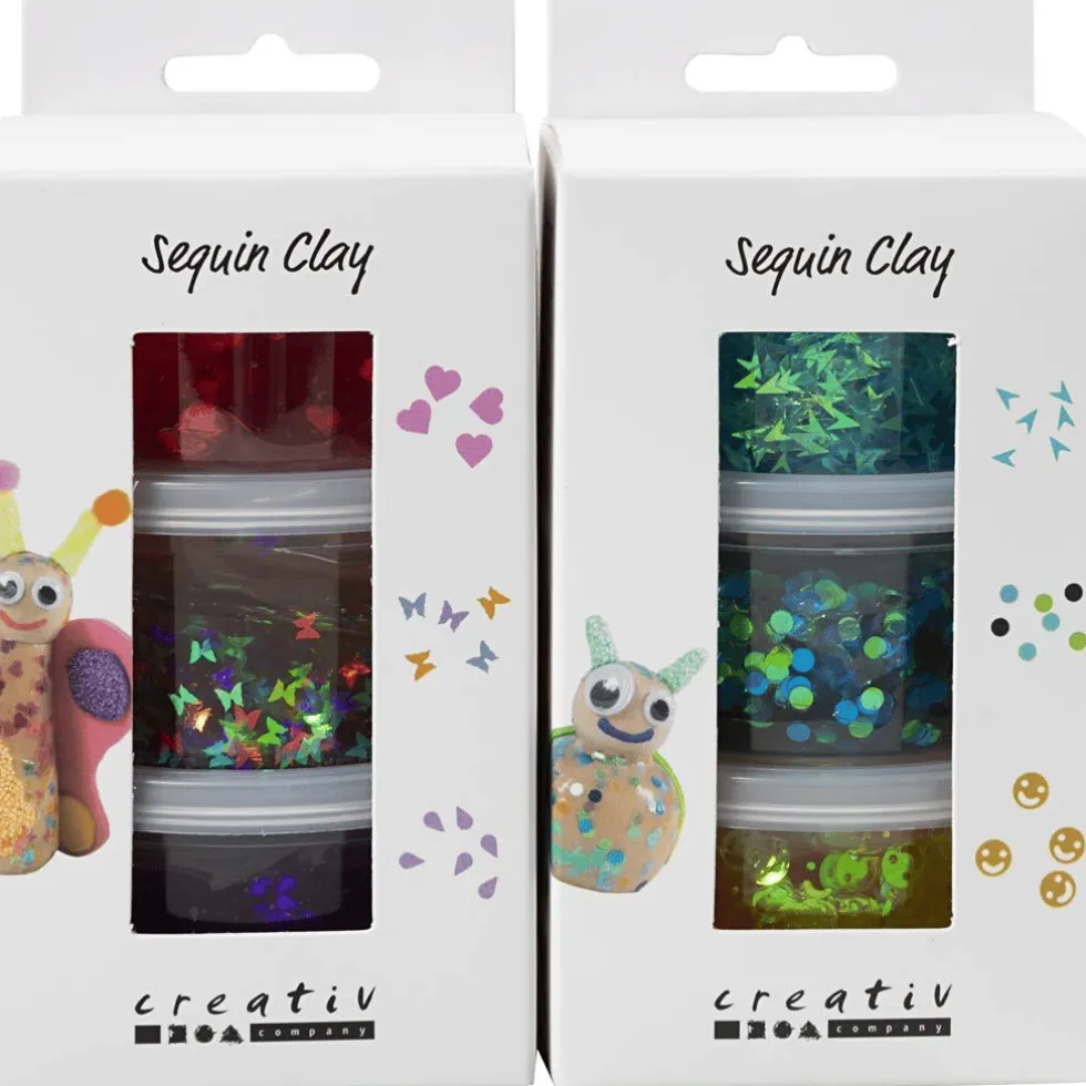 Sequin Clay 6 x 60 g – Perusvärit