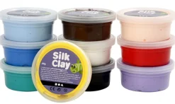 Silk Clay 10 x 40 gr - Perusvärit