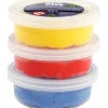 Silk Clay 3 x 14 gr - Sini-, puna-, keltainen