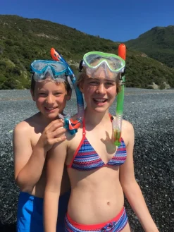 Snorkkelisetti (4–10-vuotiaille)