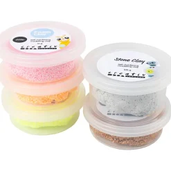 Stone Clay & Foam Clay - Kultainen mix
