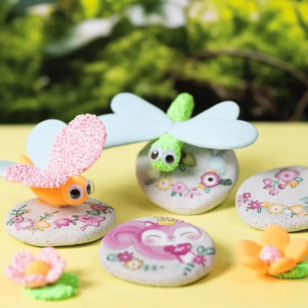 Stone Clay & Foam Clay - Kultainen mix