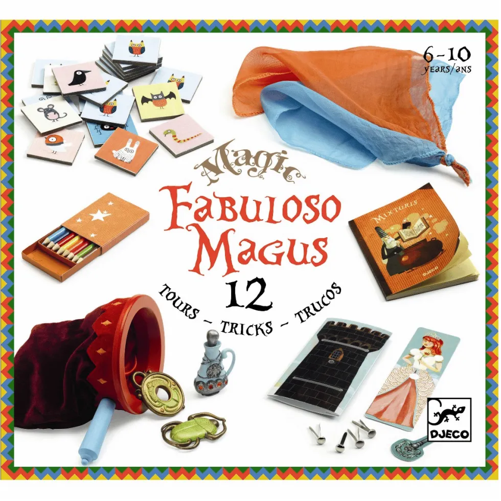 Taikasetti - Fabuloso Magus, 20 temppua