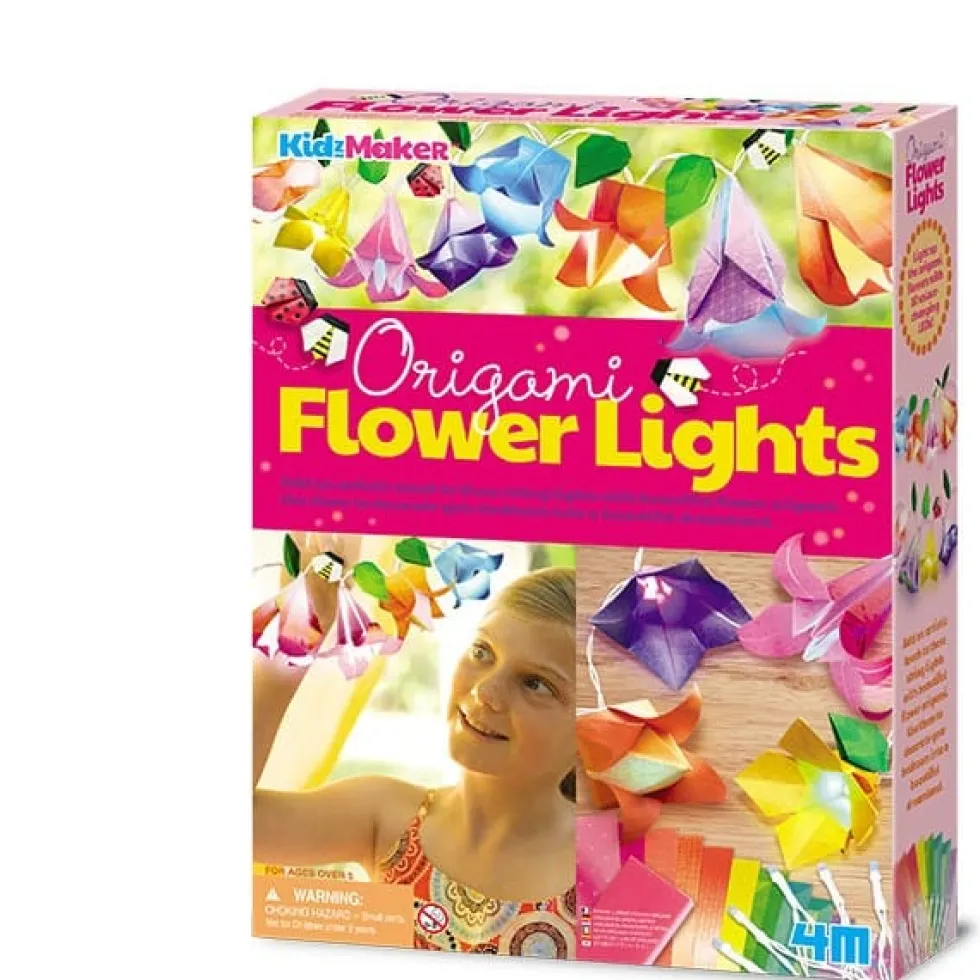 Tee oma valoketjusi, kukat - origami