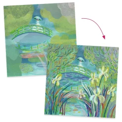 Tee taidetta kuin Claude Monet