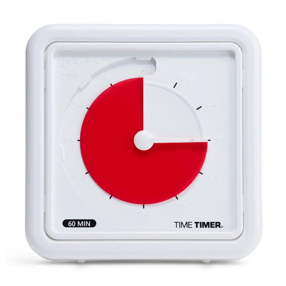 Time Timer Braille Medium – 1 tunti
