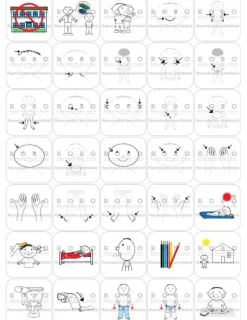 Time Timer - Magneetti piktogrammit, Arkirutiinit