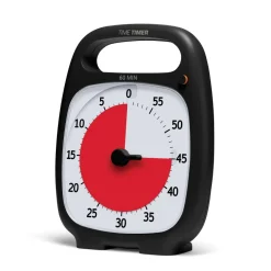 Time Timer PLUS Musta (14x18 cm.) - 1 tunti