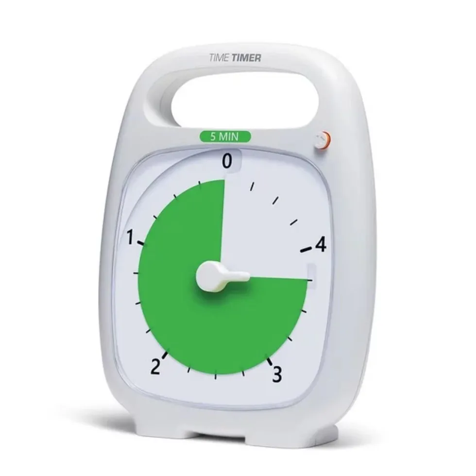 Time Timer PLUS Valkoinen (14x18 cm) - 5 min