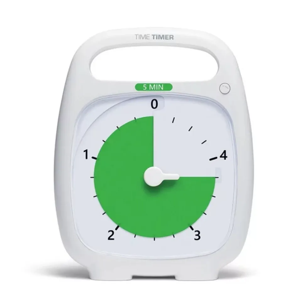 Time Timer PLUS Valkoinen (14x18 cm) - 5 min