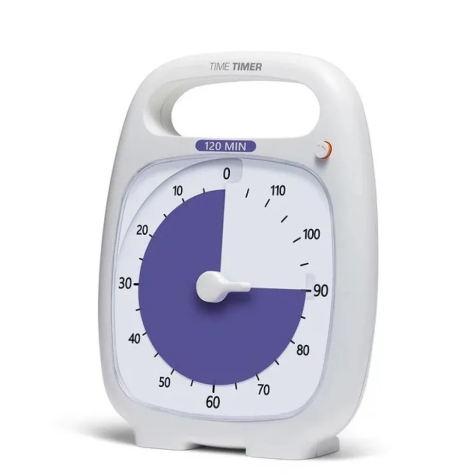Time Timer PLUS Valkoinen (14x18 cm) - 120 min