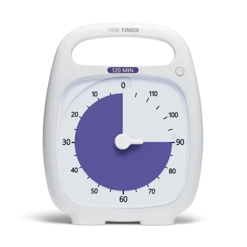 Time Timer PLUS Valkoinen (14x18 cm) - 120 min