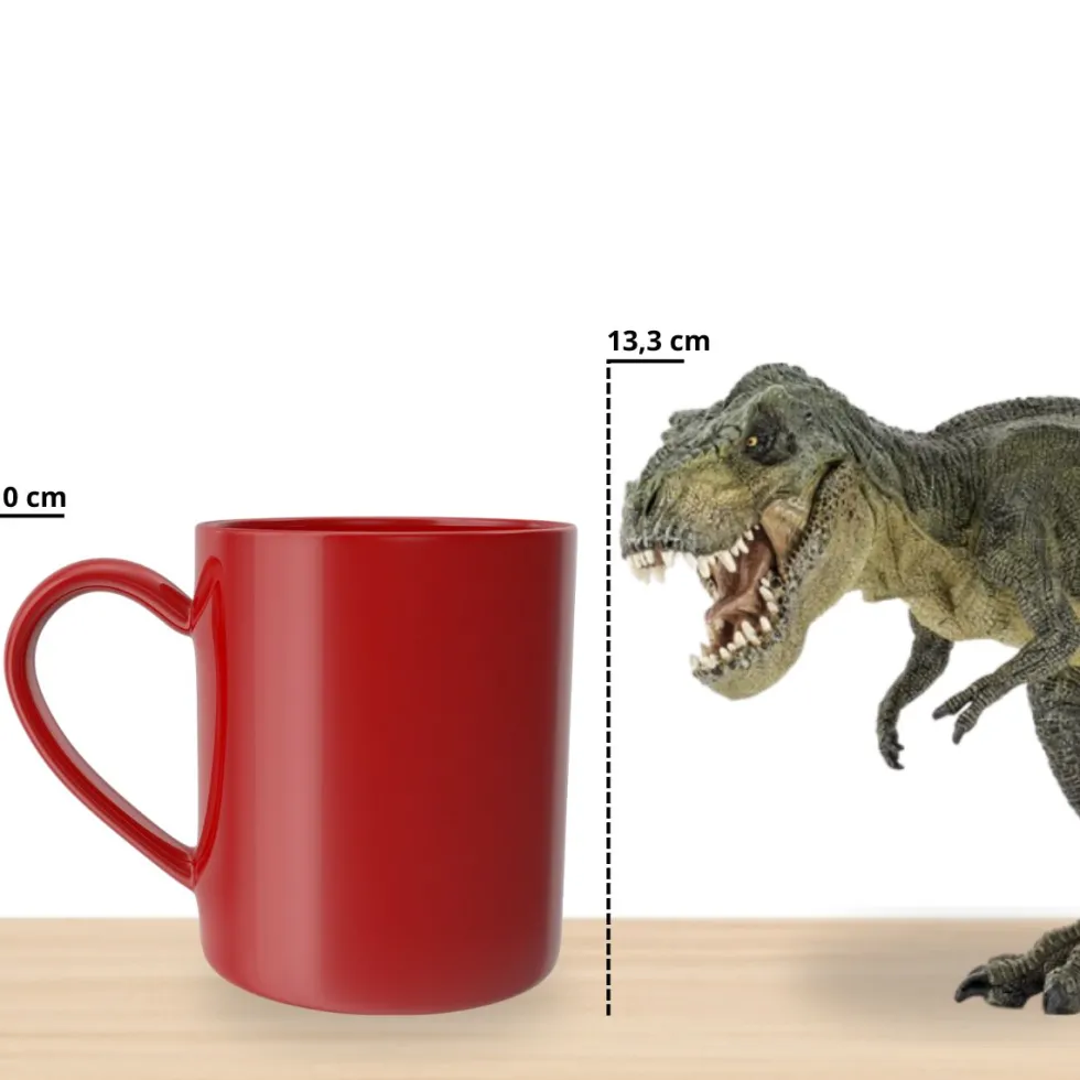 T-rex (vihreä) - P: 32 cm