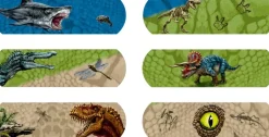 Tsemppilaastari - Dinosaurukset, 10 kpl