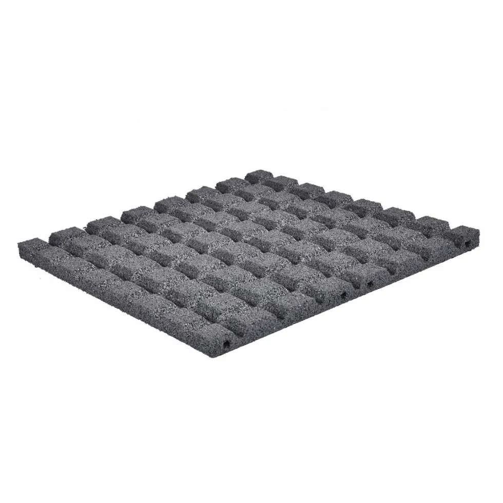 Turvalaatta 50 x 50 cm / 30 mm paksu - Harmaa