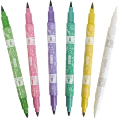 Twin Markers - Metallic, 6 kpl