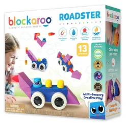 Vaahtomuoviset magneettipalikat – Roadster, 13 os.