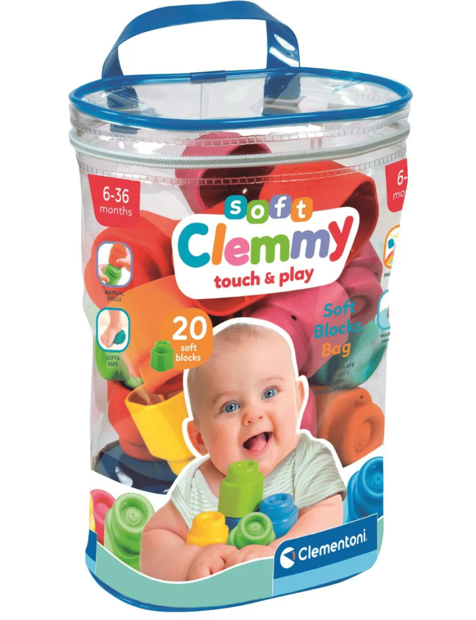 Vauvan palikat Clemmy, 20 kpl
