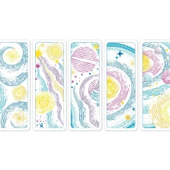 Vesimaalaus-kirjanmerkit – Avaruus, 20 kpl