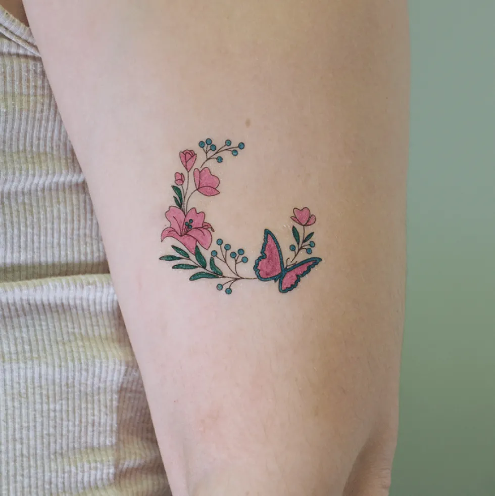 Väritettävät tatuoinnit – Japani