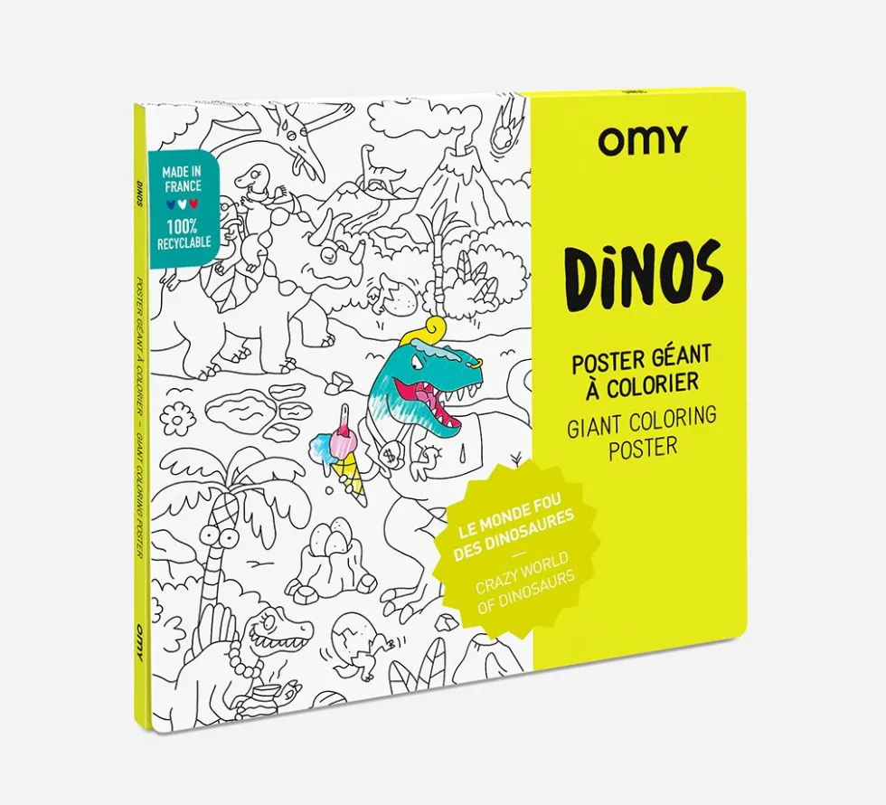 Väritysjuliste - Dinosaurukset