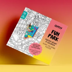 Väritysjuliste – Huvipuisto