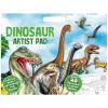 Värityskirja A3, tarroilla - Dinosaurukset