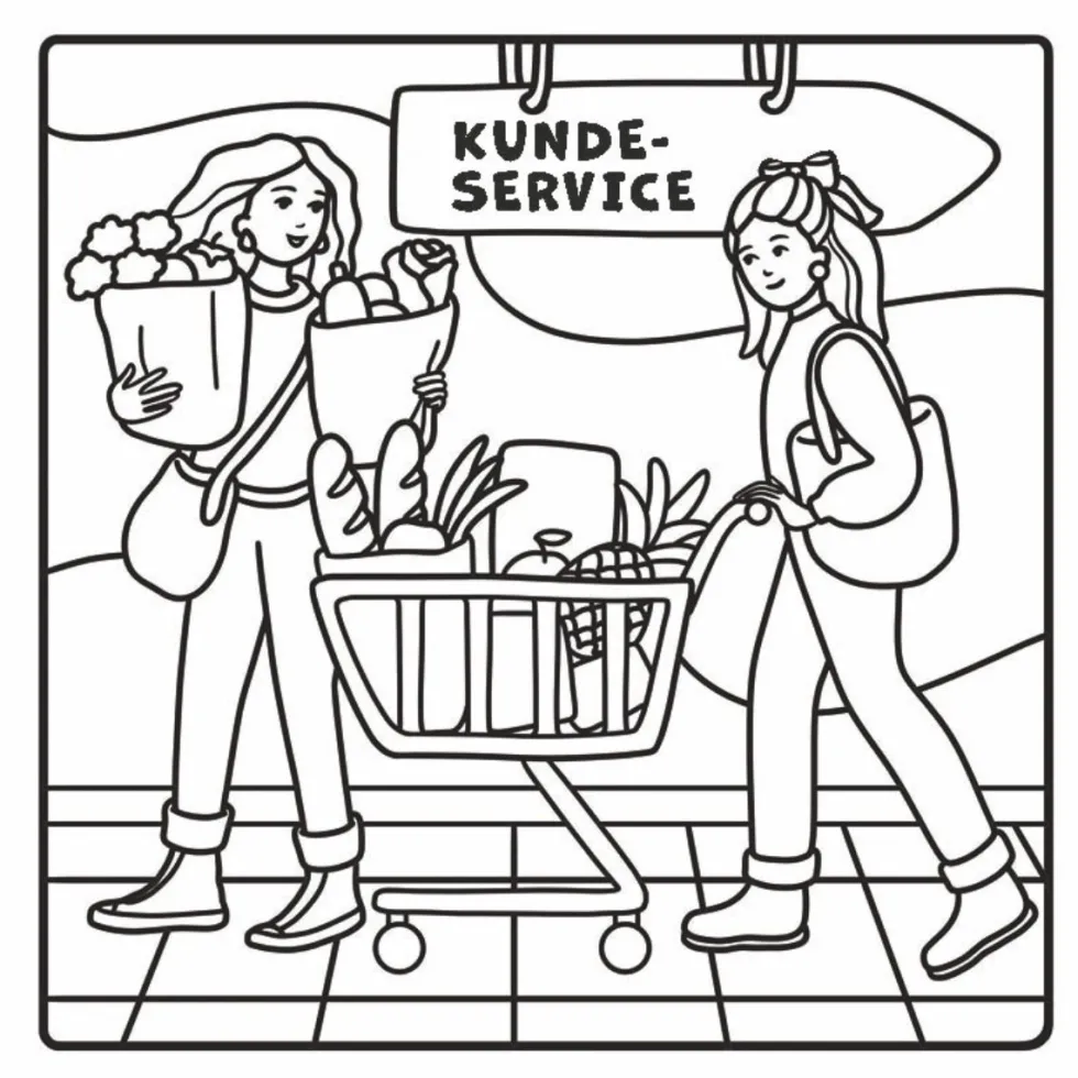 Värityskirja – Bestie Moments