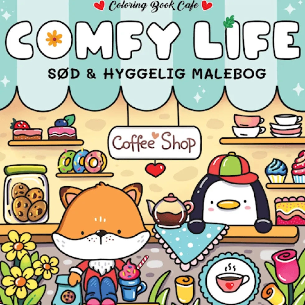 Värityskirja - Comfy Life