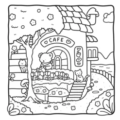 Värityskirja - Cozy Corner