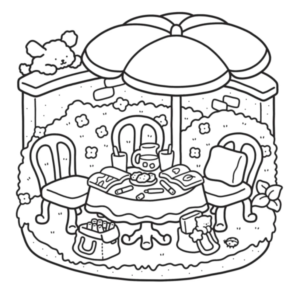 Värityskirja - Cozy Corner