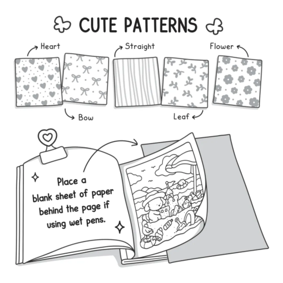 Värityskirja - Cozy Cuties
