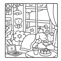 Värityskirja - Cozy Cuties