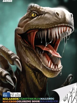 Värityskirja - Dinosaurukset, 36 sivua