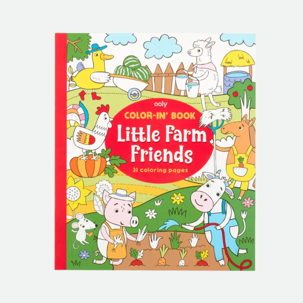 Värityskirja - Little Farm Friends