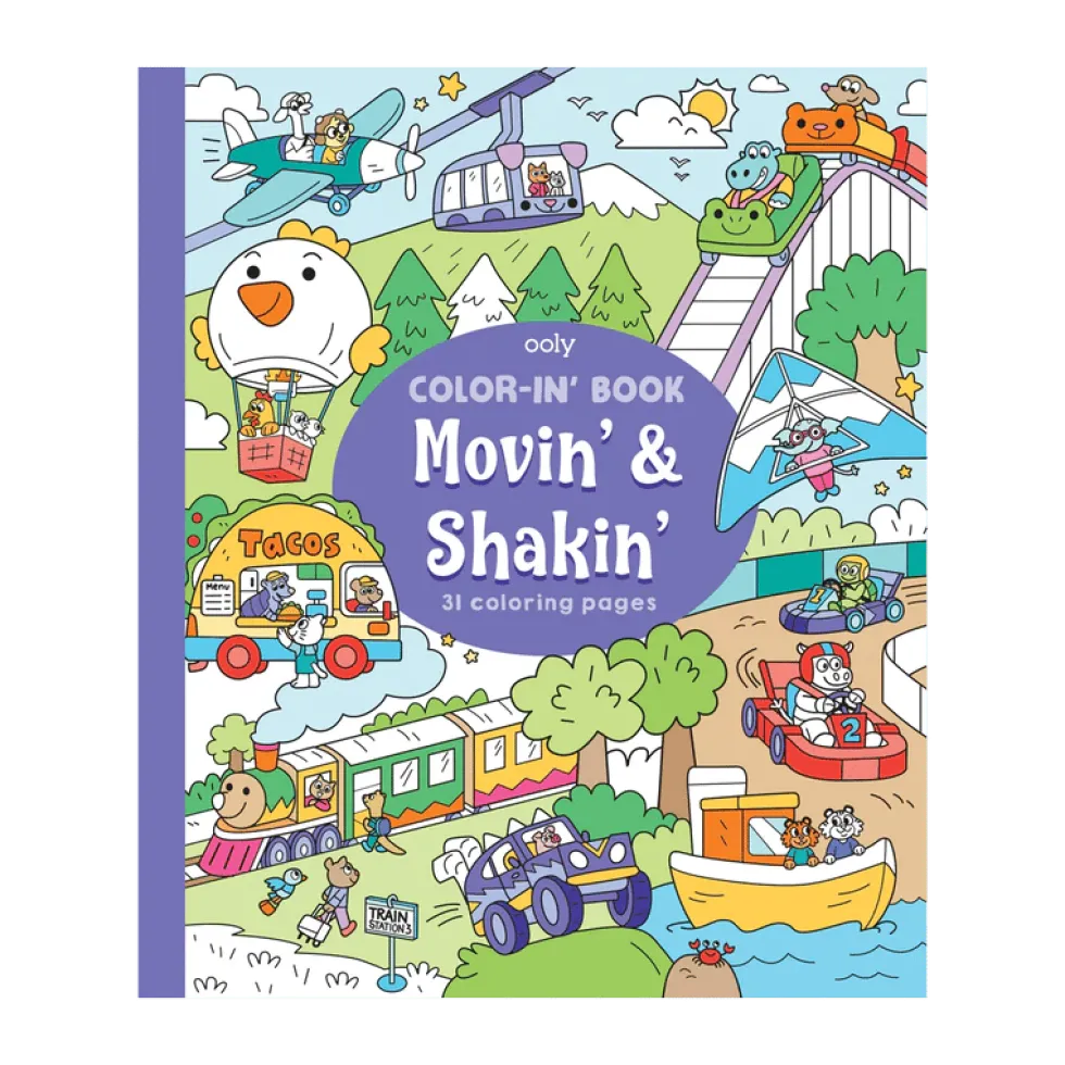 Värityskirja - Movin' & Shakin'