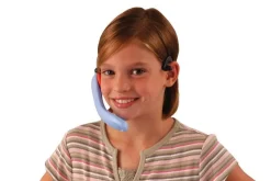 WhisperPhone Junior, kuulokkeilla